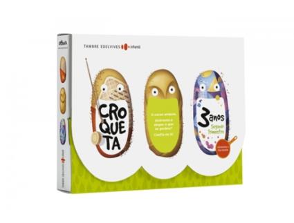 Livro Proxecto Croqueta - 3 Anos : Segundo Trimestre de Bermejo Cabezas, Raúl (Galego)