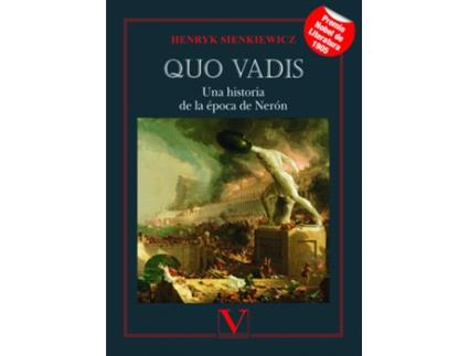 Livro Quo Vadis de Henryk Sienkiewicz. (Espanhol)