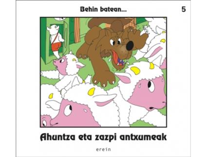 Livro Ahuntza Eta Zazpi Antxumeak de VVAA (Basco)