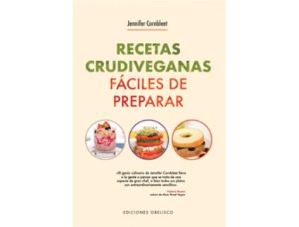 Livro Recetas Crudiveganas Fáciles De Preparar de Jennifer Cornbleet (Espanhol)