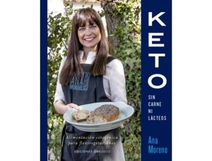 Livro Keto Sin Carne Ni Lácteos de Ana Beatriz Moreno Díaz (Español)