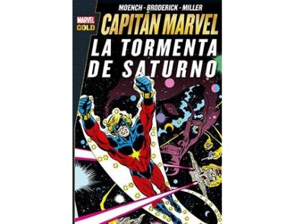 Livro Capitan Marvel: Tormenta Saturno de Moench (Espanhol)
