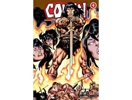 Livro Conan El Bárbaro 4 de Roy Thomas (Espanhol)