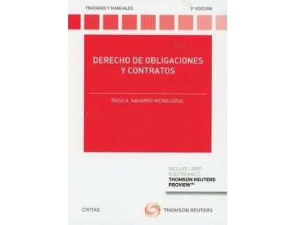 Livro Derecho De Obligaciones Y Contratos 2019 de Iñigo A.Navarro Mendizabal (Espanhol)