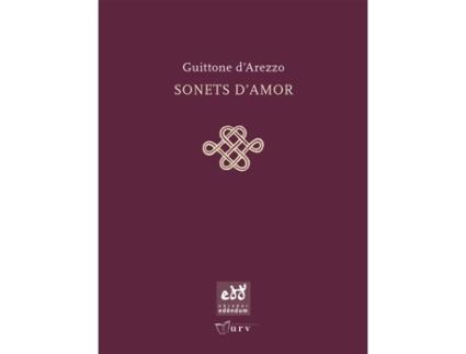 Livro Sonets DAmor de Guittone Arezzo (Italiano)