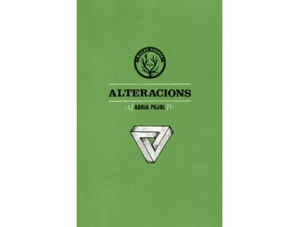 Livro Alteracions de Adrià Pujol (Catalão)