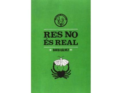 Livro Res No És Real de David Gálvez (Catalão)