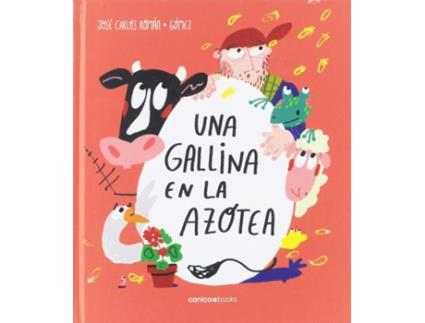 Livro Una Gallina En La Azotea de José Carlos Román García (Espanhol)