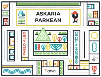 Livro Askaria Parkean de Pablo Albo (Basco)