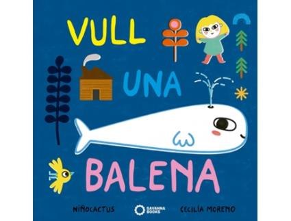 Livro Vull Una Balena de Cecilia Moreno (Catalão)