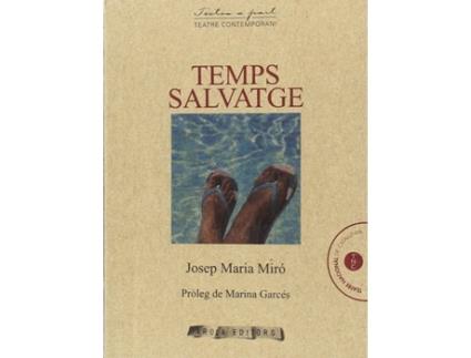 Livro Temps Salvatge de Josep Maria Miró Coromina (Catalão)