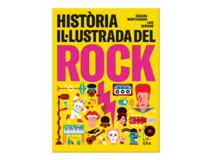 Livro Història Il·Lustrada Del Rock de Susana Monteagudo Duro (Catalão)