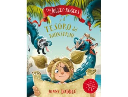 Livro Los Jolley-Rogers Y El Tesoro Del Monstruo de Jonny Duddle (Espanhol)