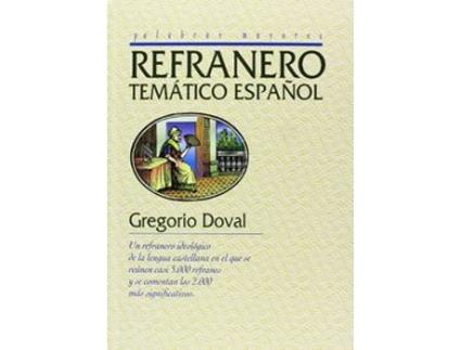 Livro Refranero Temático Español de Gregorio Doval (Espanhol)