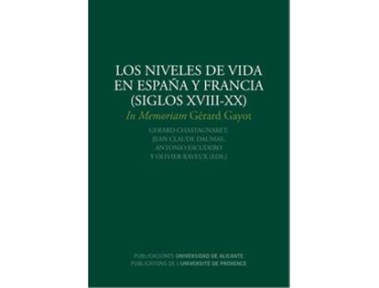 Livro Los Niveles De Vida En España Y Francia de Antonio Escudero Gutiérrez (Espanhol)