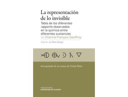 Livro La Representación De Lo Invisible de Etienne-François Geoffroy (Espanhol)