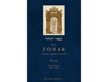 Livro Zohar Xiii de VVAA (Espanhol)