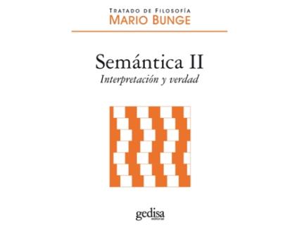 Livro Semantica Ii. Interpretacion Y Verdad de Mario Bunge (Español)