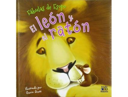Livro El León Y El Ratón de Esopo (Espanhol)