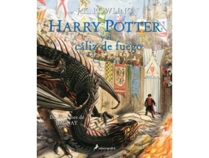 Livro Harry Potter Y El Cáliz De Fuego de J.K. Rowling (Espanhol)
