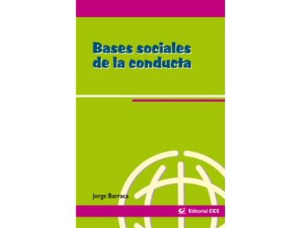Livro Bases Sociales De La Conducta de Jorge Barraca (Espanhol)