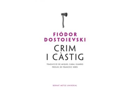 Livro Crim I Càstig de Dostoievski Fiódor (Catalão)