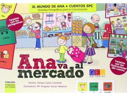 Livro Ana Va Al Mercado de Ainara Calvo Llorente (Espanhol)