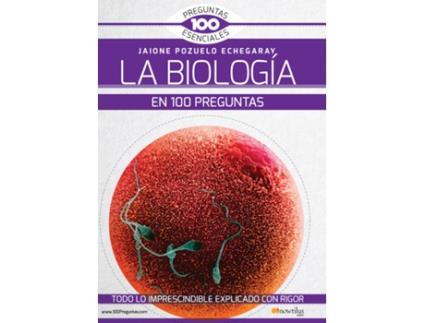 Livro Biología En 100 Preguntas de Jaione Pozuelo (Espanhol)