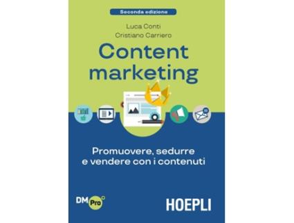 Livro Content Marketing de Luca Conti (Italiano)