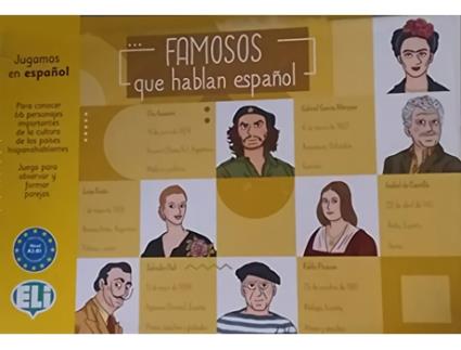 Livro Famosos Que Hablan Español de VVAA (Espanhol)