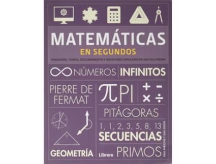 Livro Matematicas En Segundos de Paul Parsons (Español)