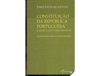 Livro Constituição República Portuguesa de Jorge Bacelar Gouveia (Português)