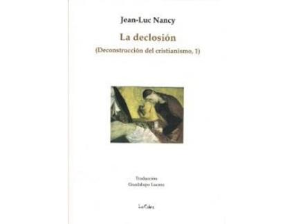 Livro Declosión, La de Jean-Luc Nancy (Espanhol)