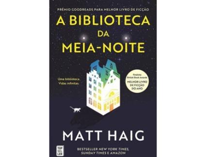 Livro A Biblioteca Da Meia-Noite de Matt Haig (Português)
