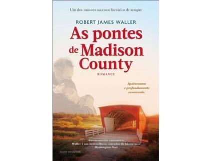 Livro As Pontes de Madison County de Robert James Waller (Português)