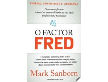 Livro O Factor Fred de Marc Sanborn (Português)