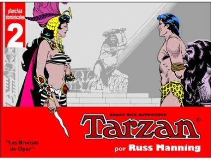 Livro Tarzan Planchas, 2 Brumas De Opar de Russ Manning (Espanhol)