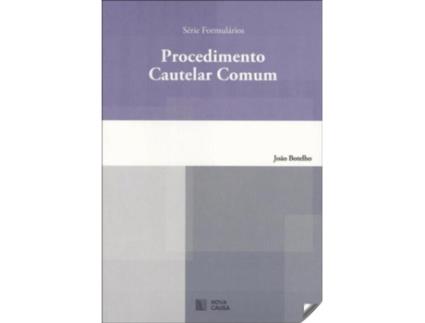 Livro Procedimento Cautelar Comum de João Botelho (Português)