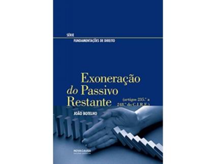 Livro Exoneração Do Passivo Restante de João Botelho (Português)
