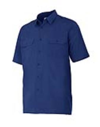 Camisa UNIFORME MANGA CURTA AZUL NAVY XL