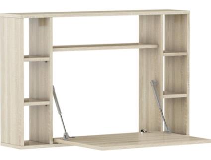 Estante ?BIM FURNITURE Muse Castanho (Aglomerado - 94x20x62 cm)