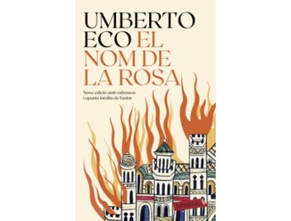 Livro El Nom De La Rosa de Umberto Eco (Catalão)