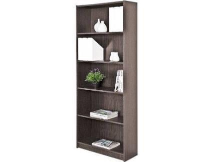 Estante  Berlin 8003 Wengue (203 x 82 x 29 cm  - Aglomerado, Melamina)