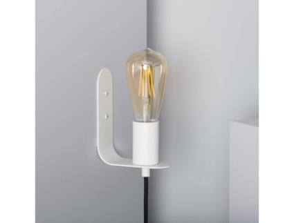 Candeeiro de Parede  Utala 132476 (Branco - E27 - 40 W - Alumínio)