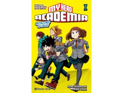 Livro My Hero Academia Nº 01 (Novela) de Kohei Horikoshi (Espanhol)