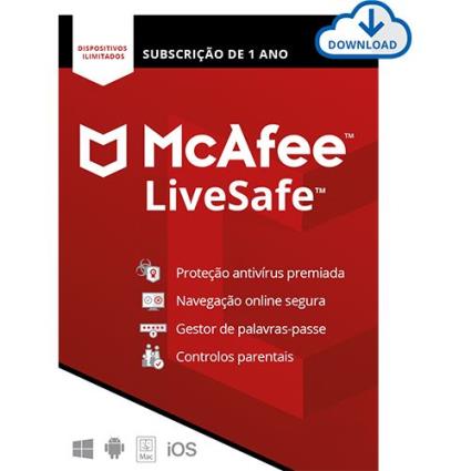 LiveSafe - Todos os Dispositivos - 1 Ano