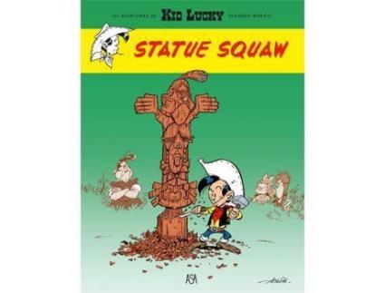 Livro Statue Squaw de Achdé