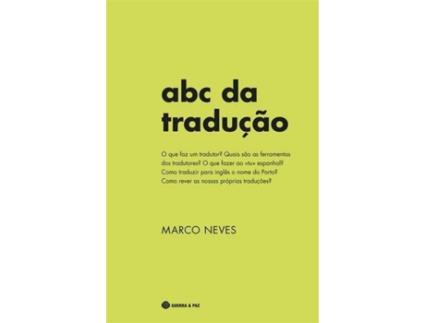 Livro ABC da Tradução de Marco Neves