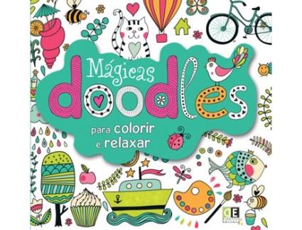 Livro Doodles Mágicas para Colorir e Relaxar de Vários Autores (Português - 2015)