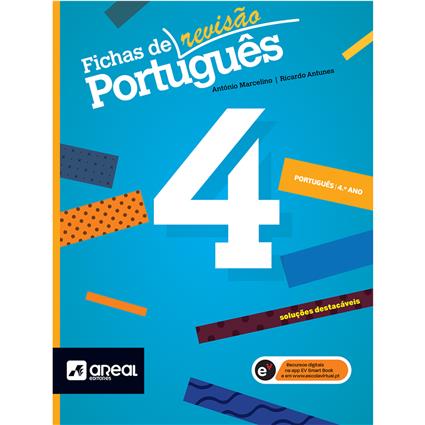Livro Fichas de Revisão Português, 4º. Ano
